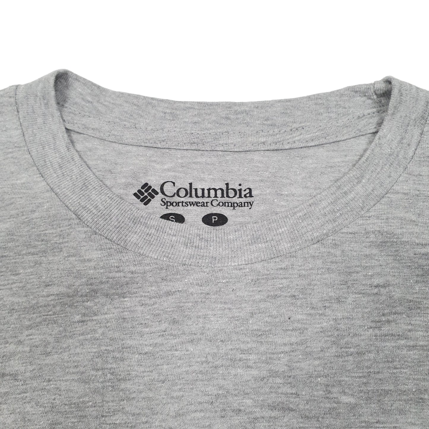 Mens Grey Columbia Sportswear Yellowstone National Park Short Sleeve T Shirt
