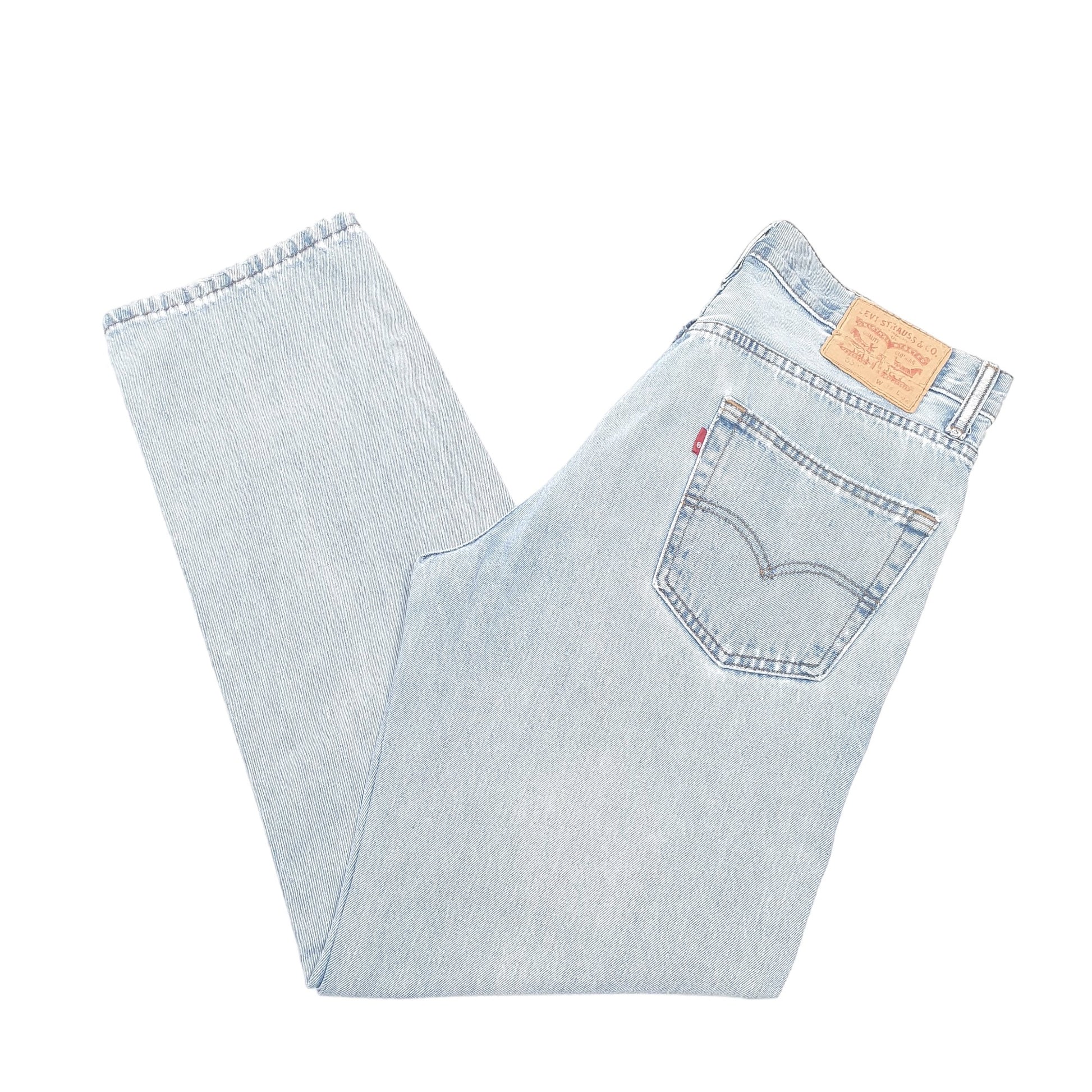 Mens Blue Levis  550 JeansW34 L32