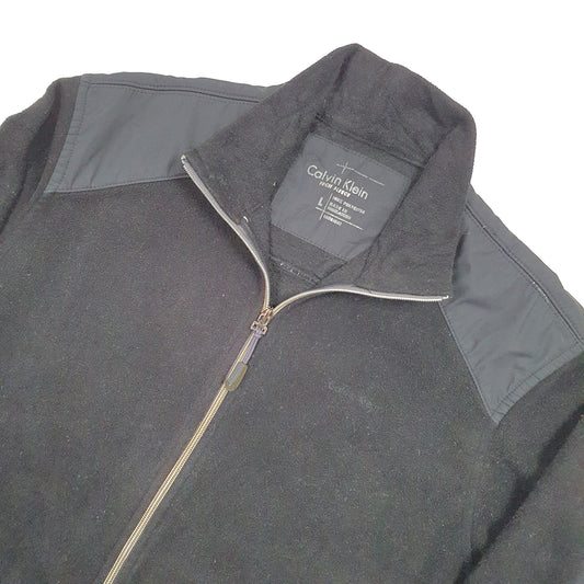 Calvin Klein Full Zip Fleece M Black