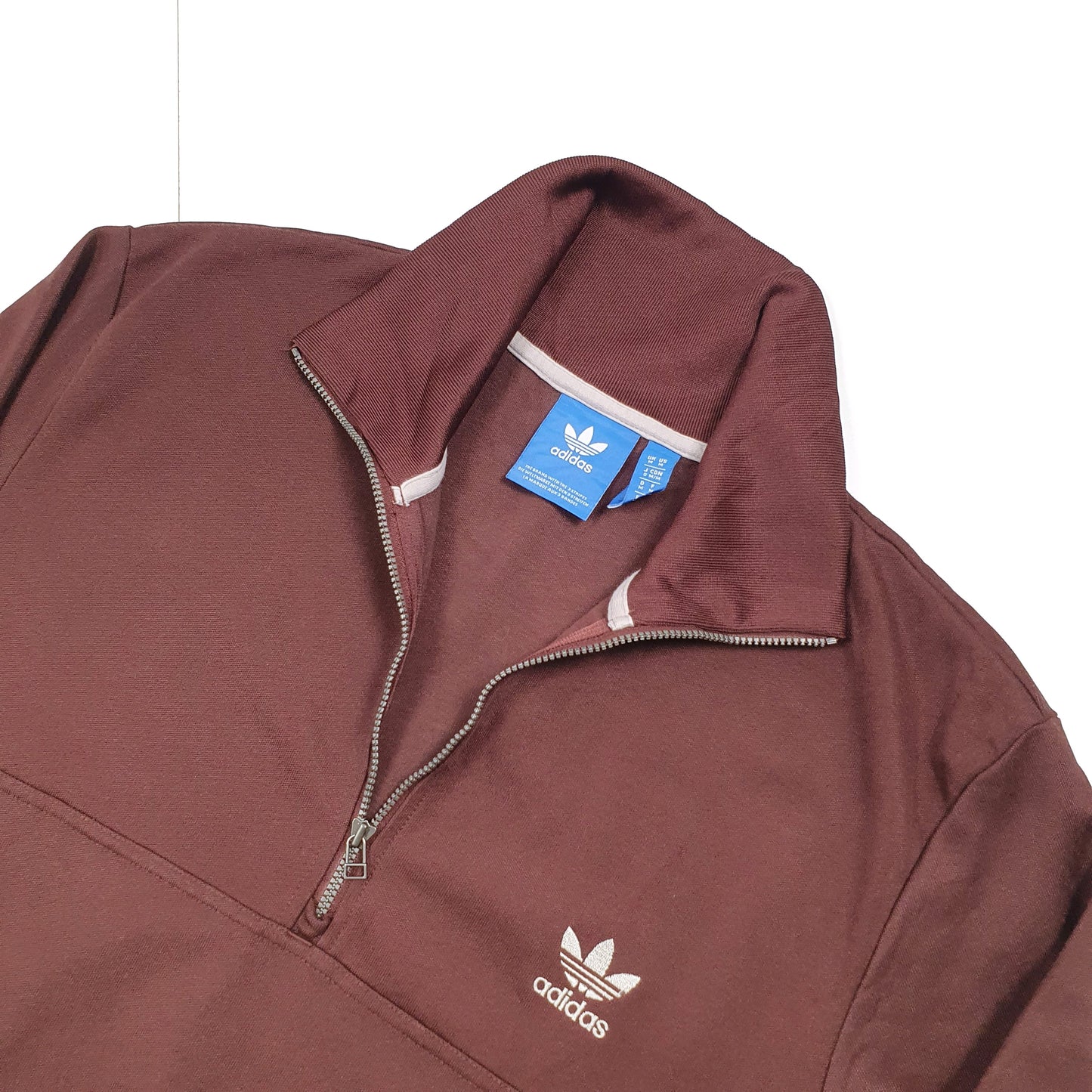 Adidas Originals Quarter Zip M Burgundy