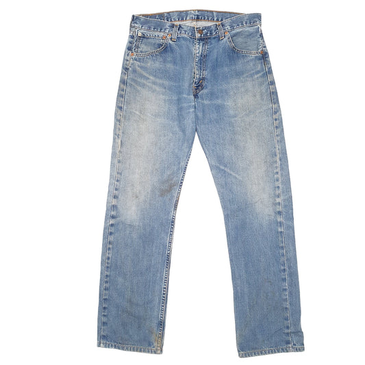 Mens Blue Levis 505 JeansW33 L32