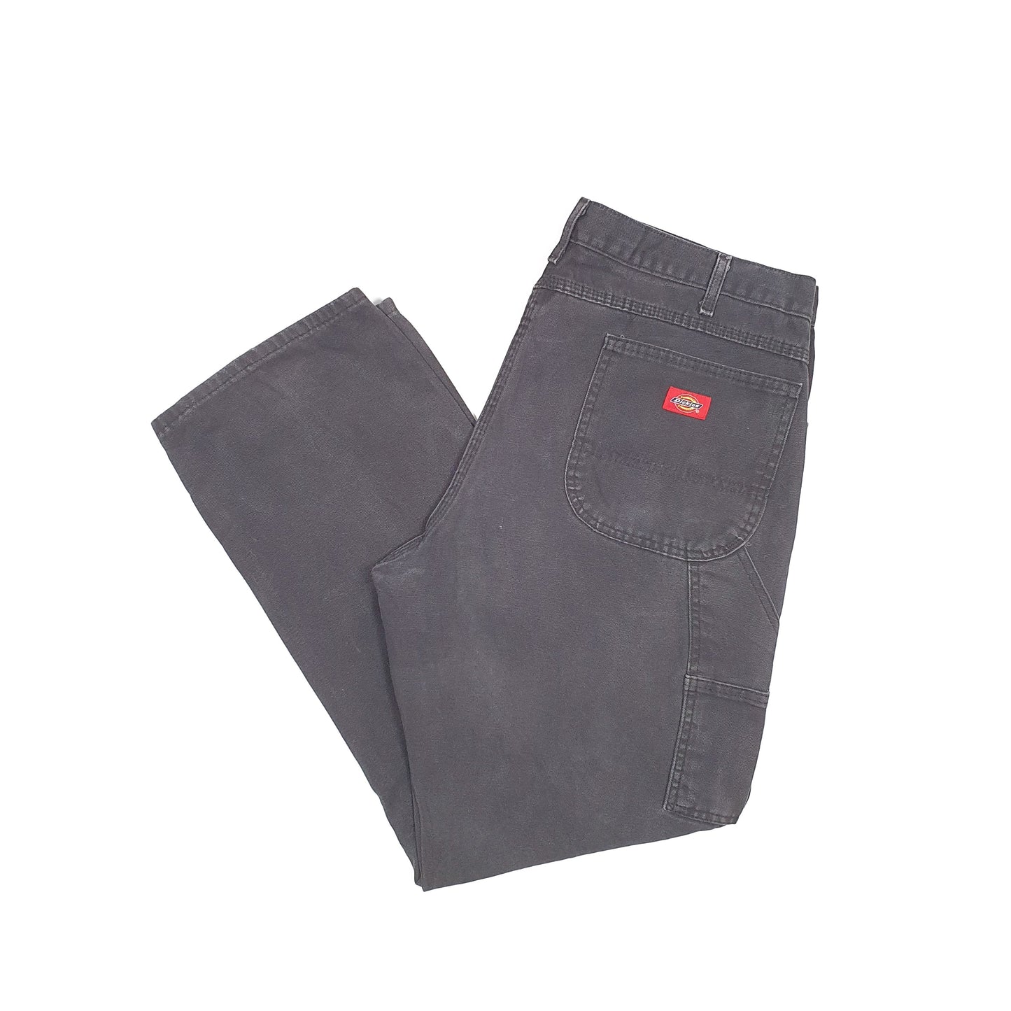 Mens Dickies Black Carpenter Trousers W38 L31 Black