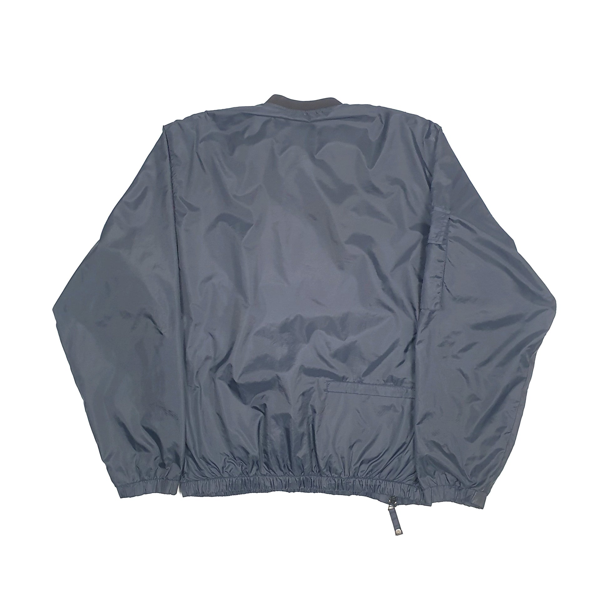 Chaps Windbreaker Crewneck M Black