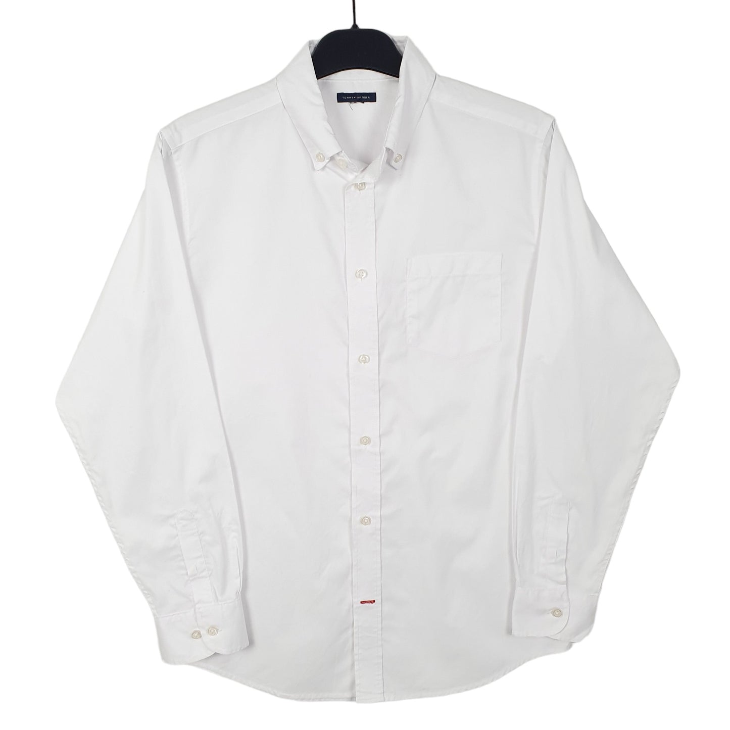 Mens White Tommy Hilfiger  Long Sleeve Shirt
