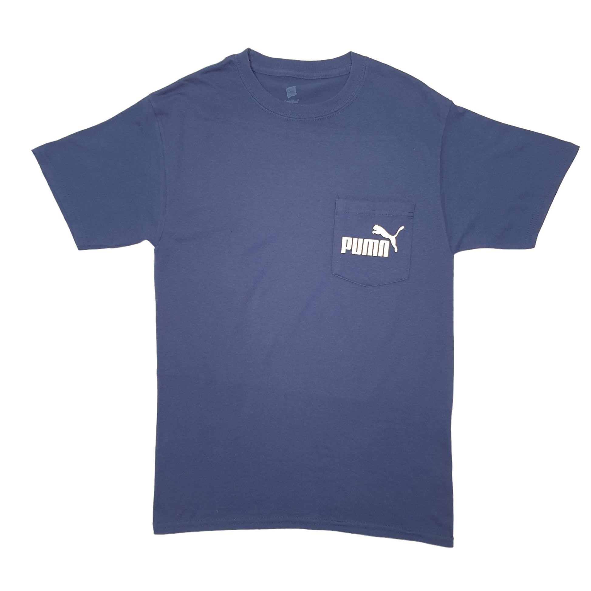 Puma Pocket Short Sleeve T Shirt Navy