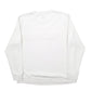 Womens White Fila Spellout Crewneck Jumper