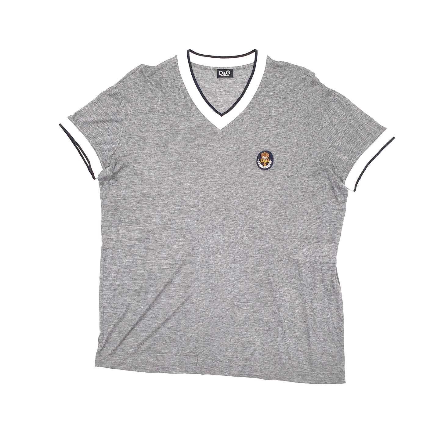 Grey Dolce & Gabbana Short Sleeve T Shirt