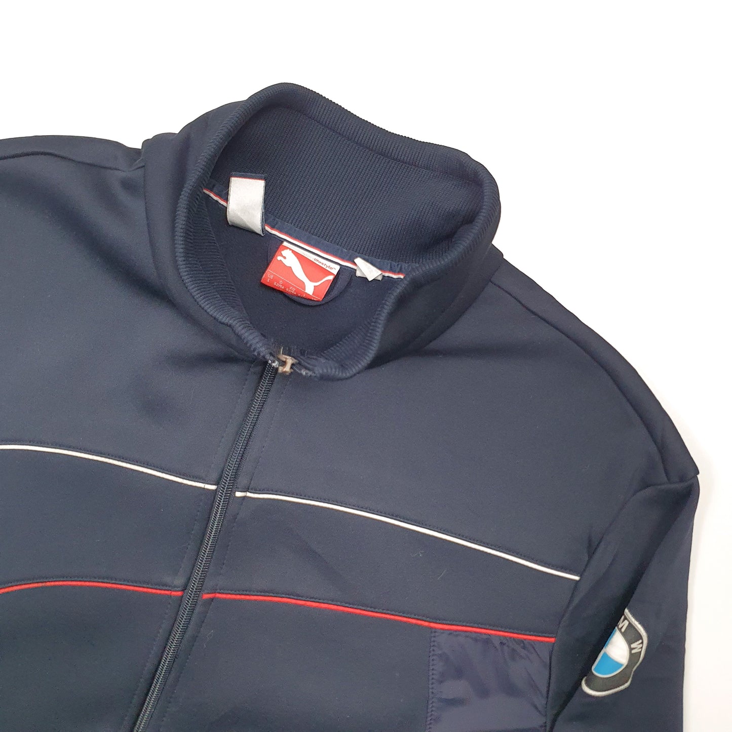 Puma BMW Motorsport Full Zip Fleece L Navy