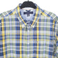 Tommy Hilfiger Short Sleeve Regular Fit Check Shirt Blue