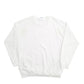 Mens White Adidas Spellout Crewneck Jumper