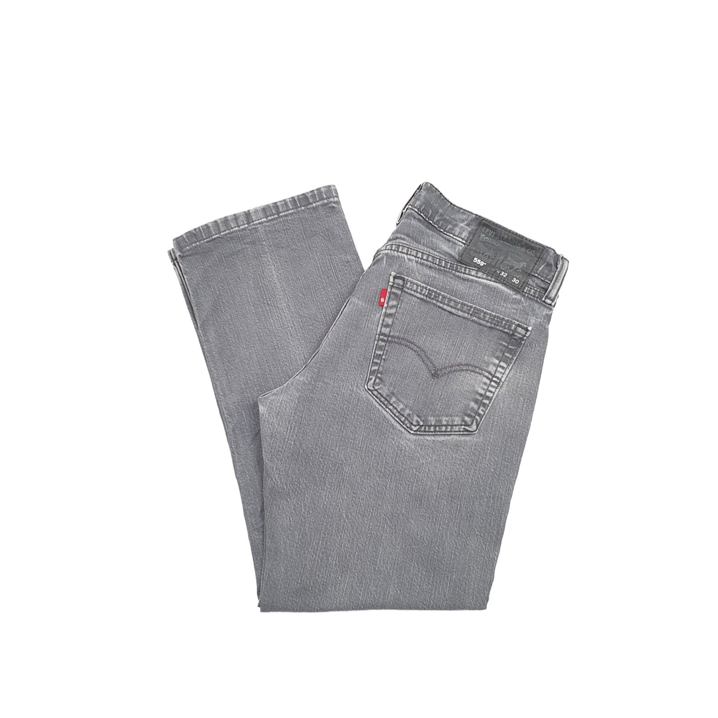 Levis 559 Relaxed Fit Jeans W32 L26 Grey