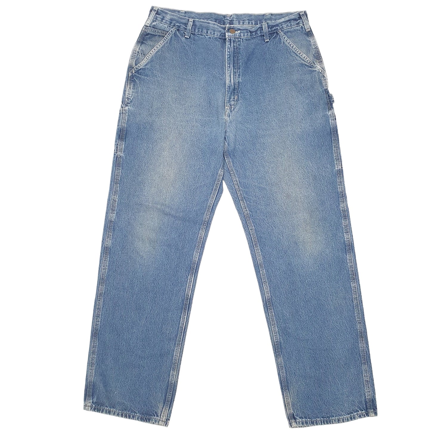 Mens Blue Carhartt  Carpenter JeansW38 L36