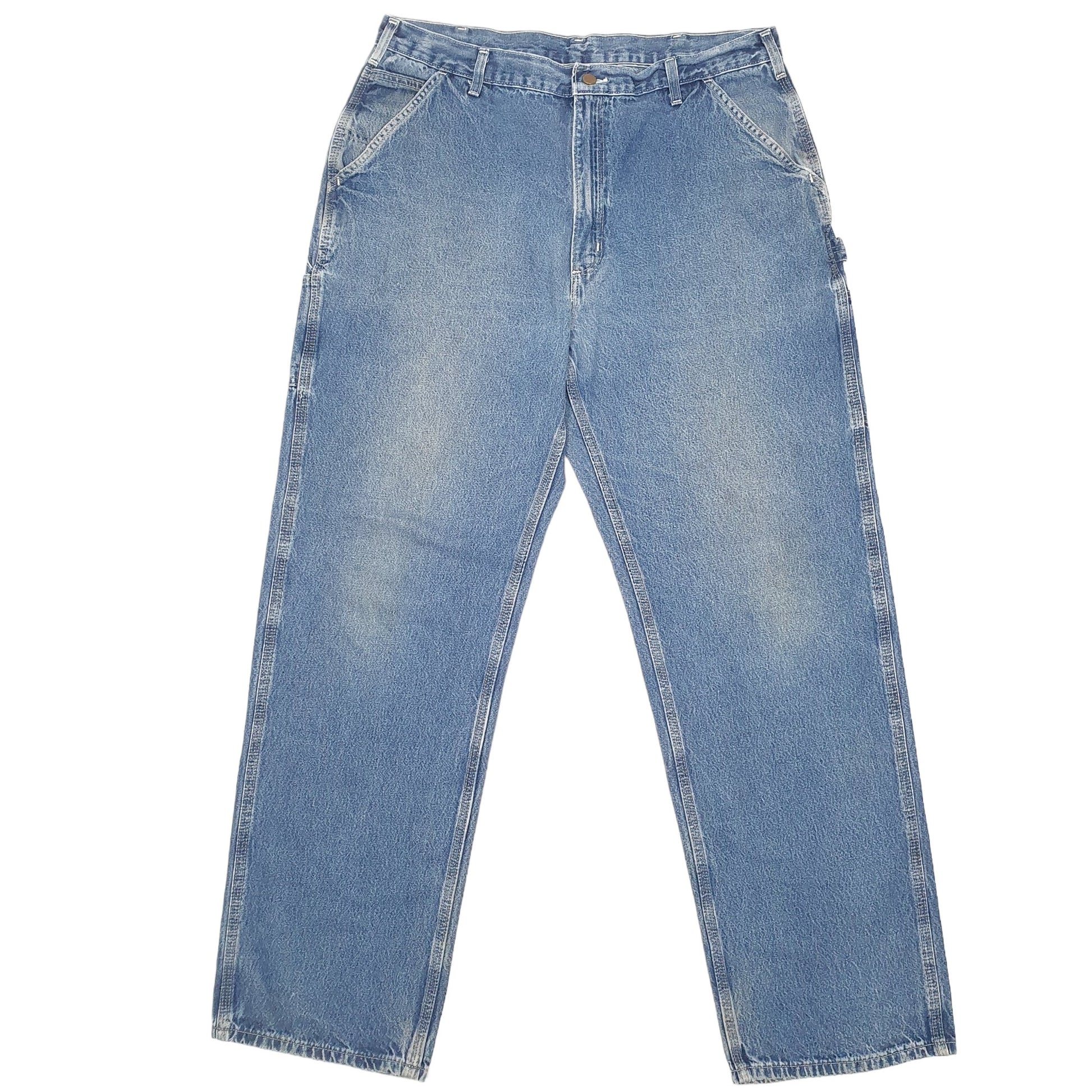 Mens Blue Carhartt  Carpenter JeansW38 L36
