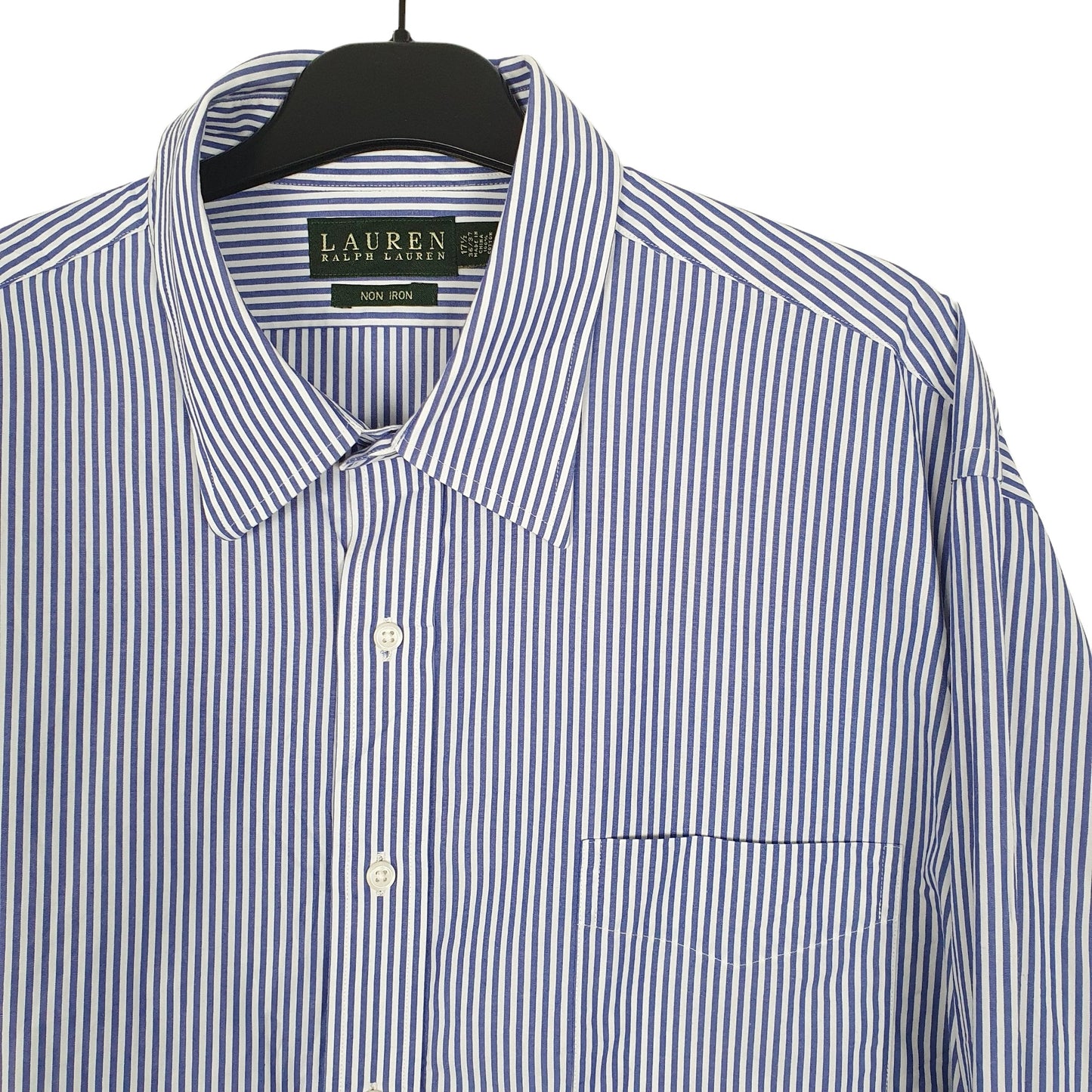 Ralph Lauren Long Sleeve Regular Fit Striped Shirt Blue