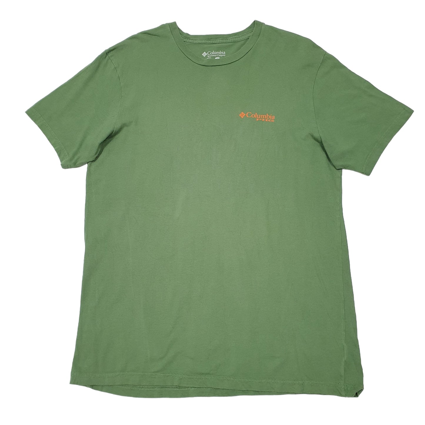 Mens Green Columbia Sportswear Performance Hunting Gear PHG Short Sleeve T Shirt