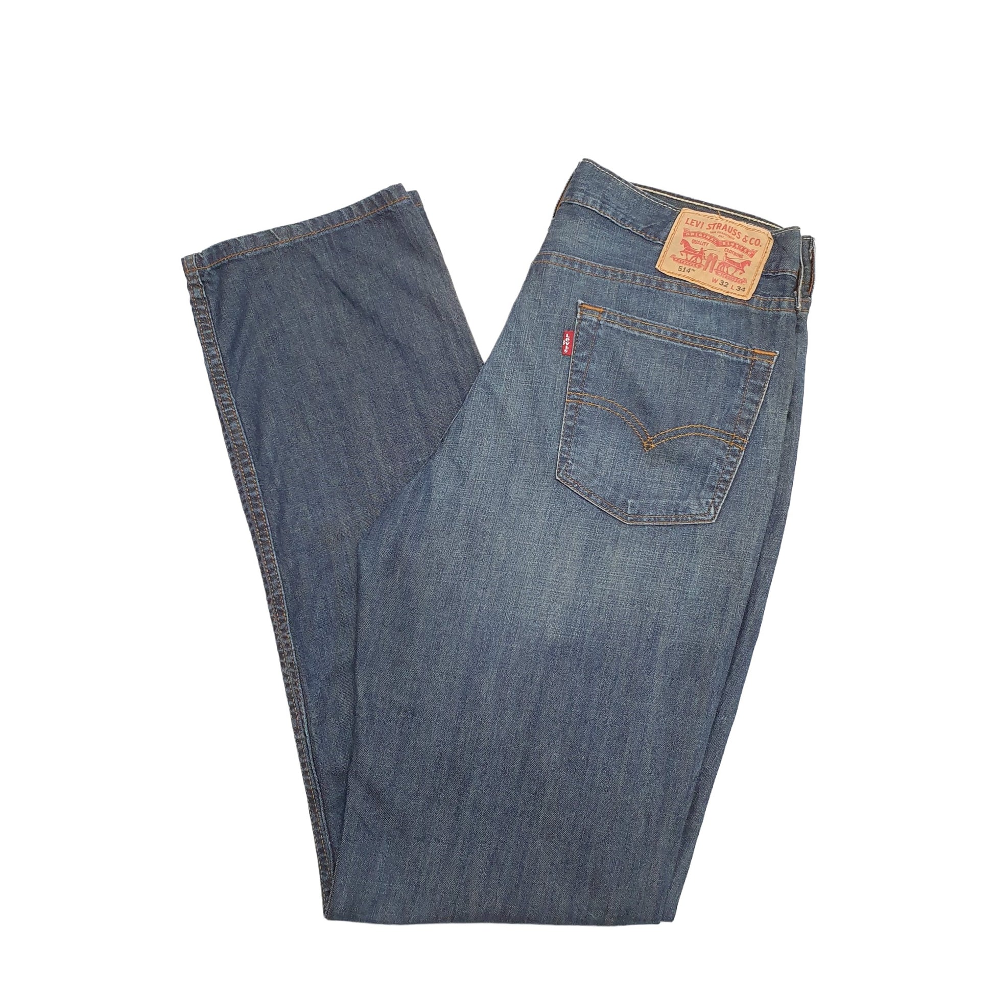 Mens Blue Levis  514 JeansW32 L34