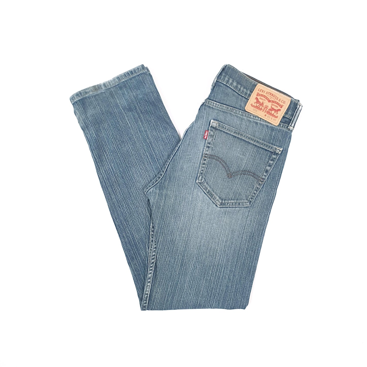 Levis 505 Regular Fit Jeans W31 L32 Blue