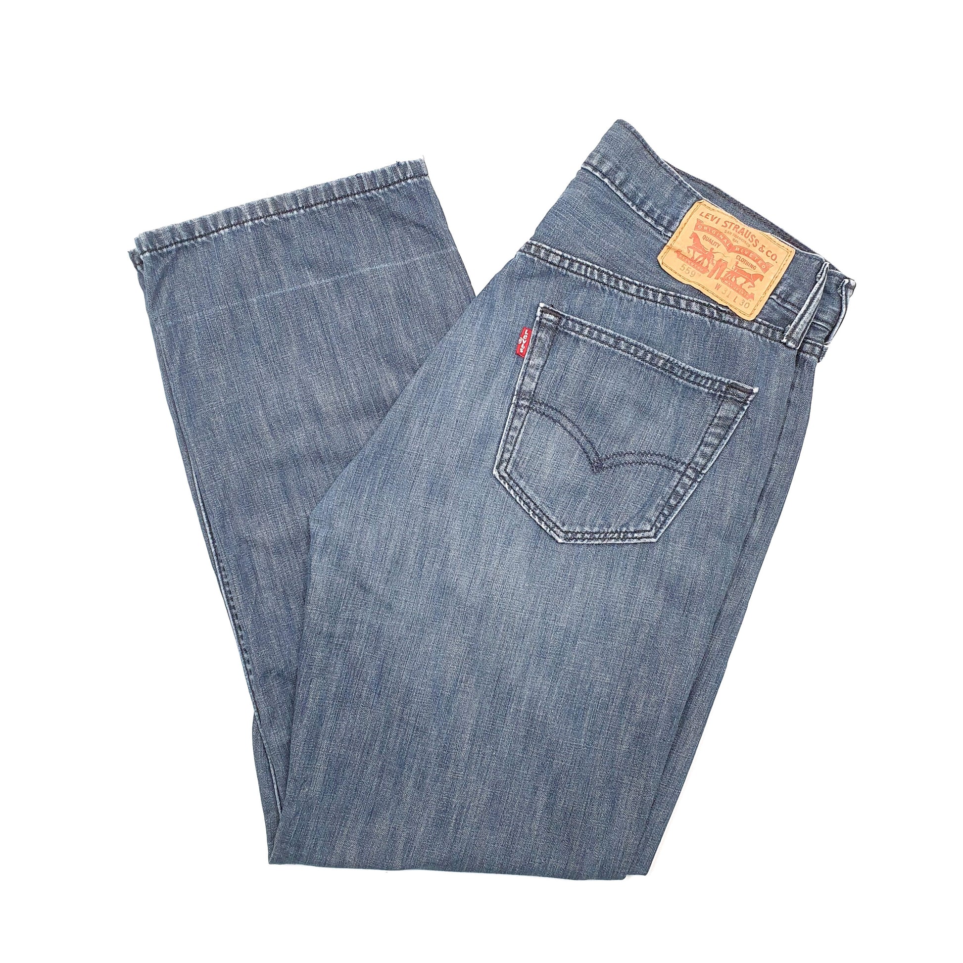 Levis 559 Relaxed Fit Jeans W31 L28 Blue