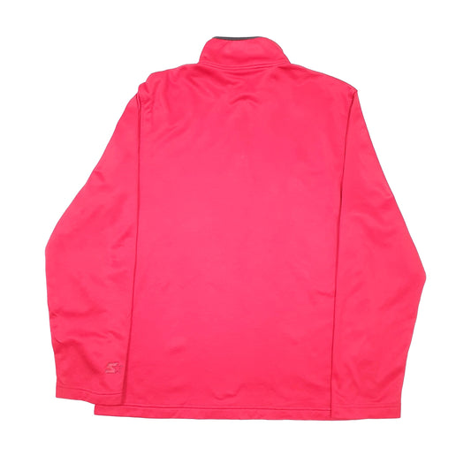 Starter Quarter Zip M Red