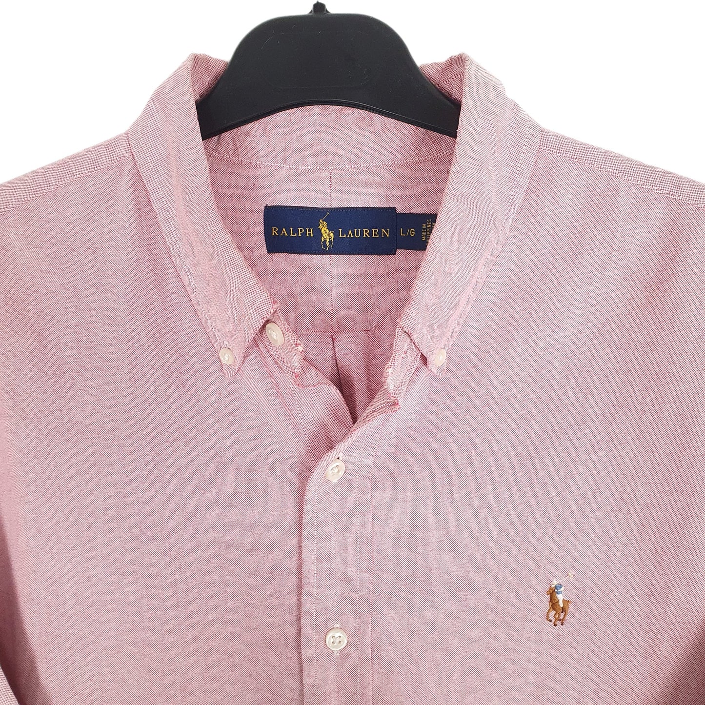 Ralph Lauren Long Sleeve Regular Fit Shirt Red