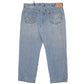 Levis 550 Relaxed Fit 1990's Jeans W44 L30 Blue