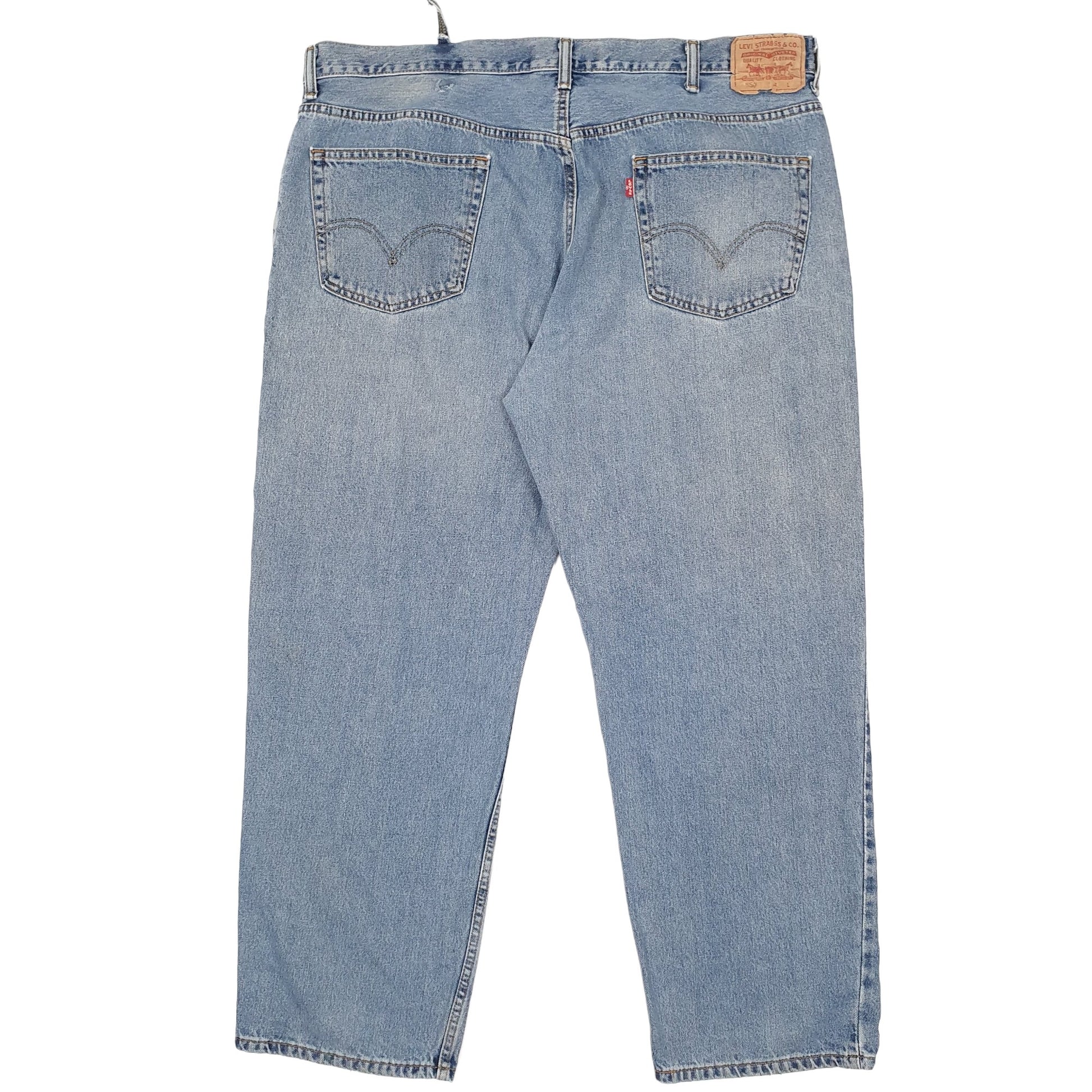 Levis 550 Relaxed Fit 1990's Jeans W44 L30 Blue