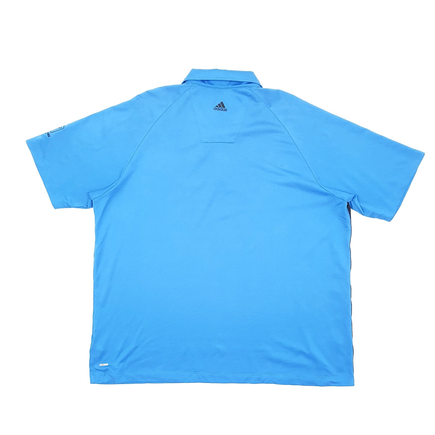 Adidas Golf Climacool Short Sleeve Polyester Polo Shirt Blue