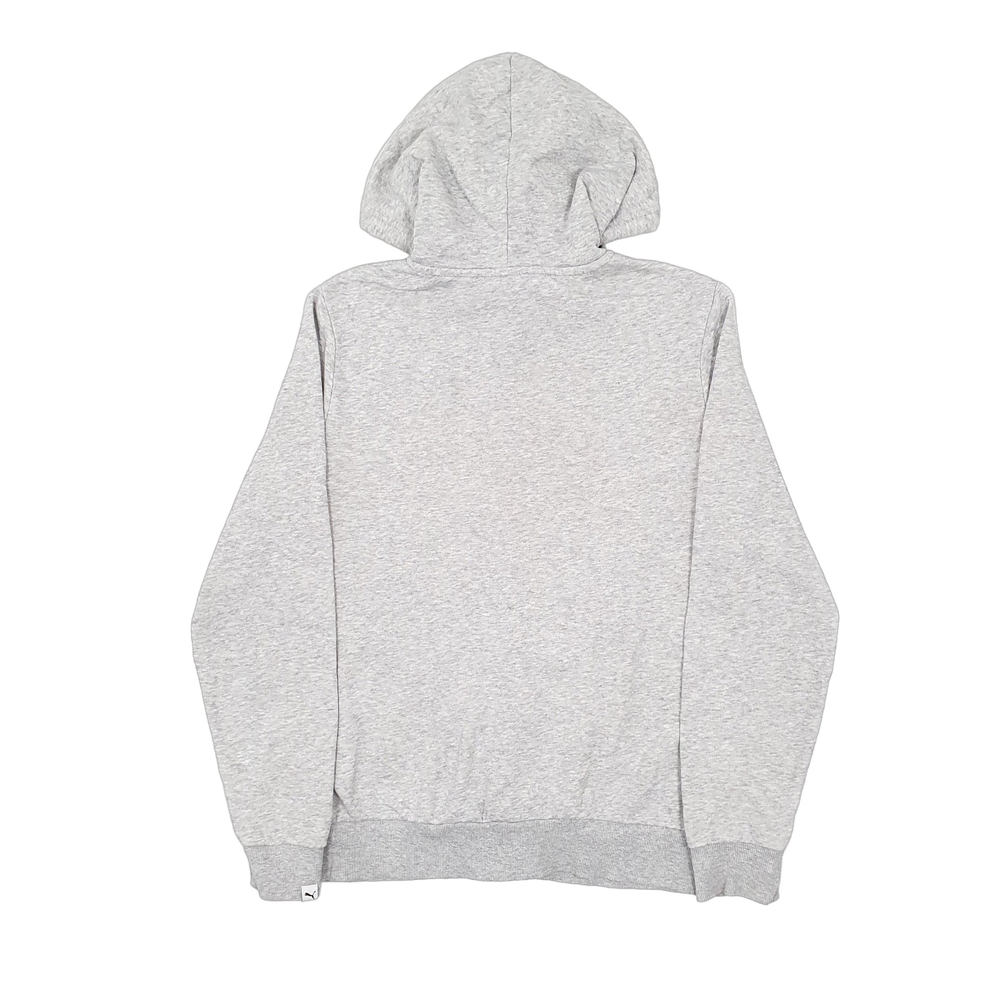 Womens Grey Puma Hoodie Full Zip Jumper