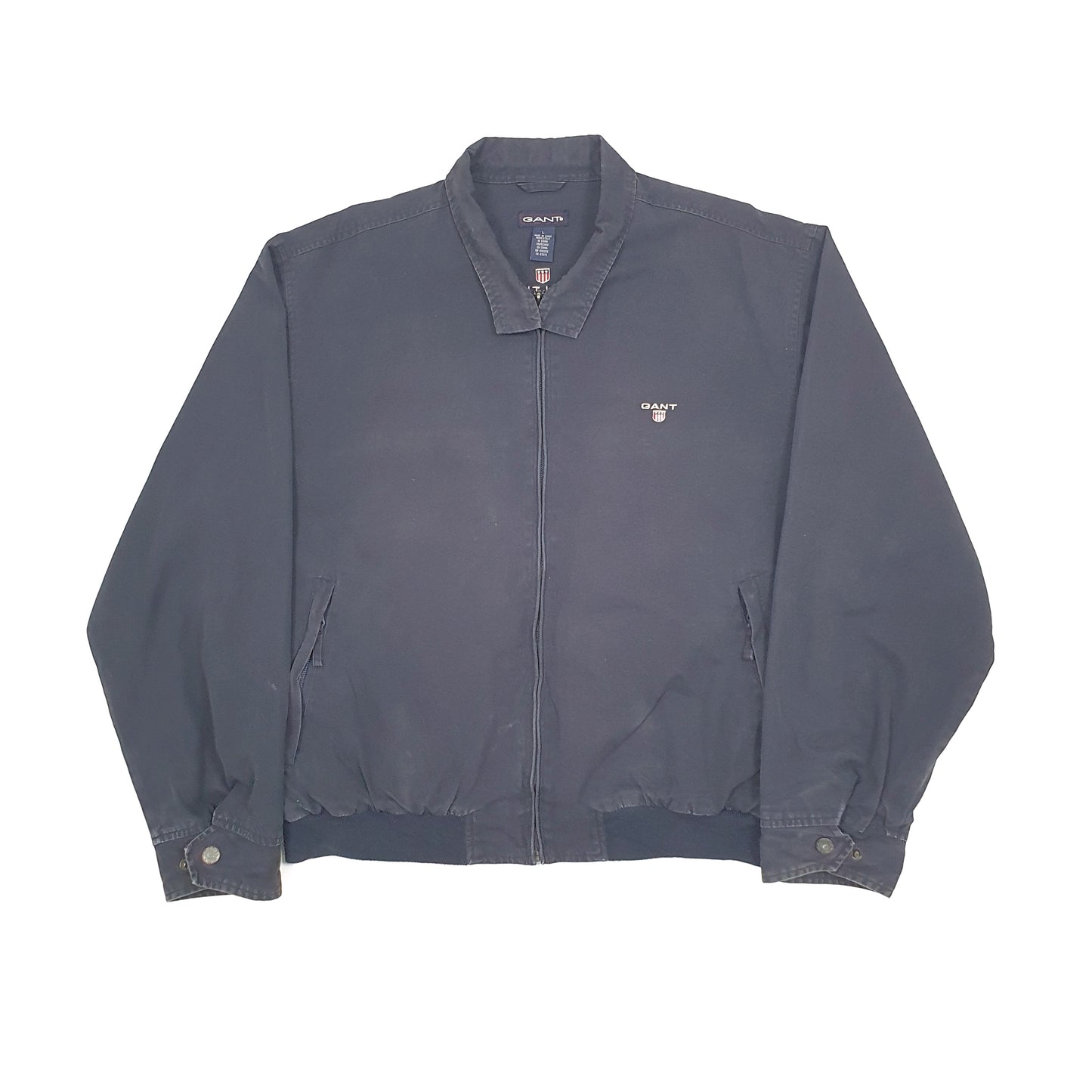 Mens GANT Harrington Jacket Navy
