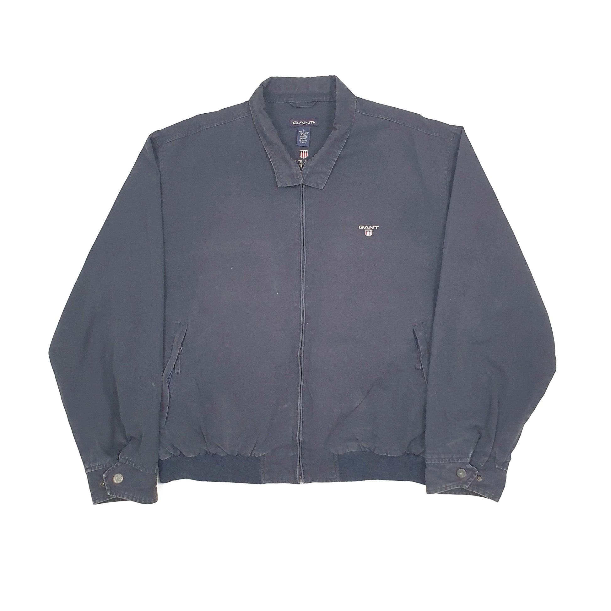 Mens GANT Harrington Jacket Navy