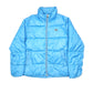 Mens Kappa Puffer Jacket Blue