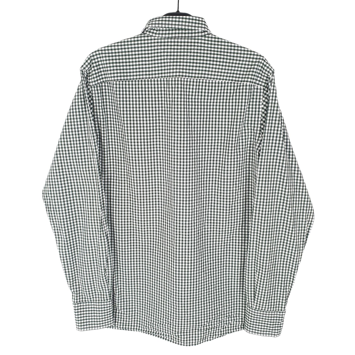 Tommy Hilfiger Long Sleeve Regular Fit Gingham Shirt White