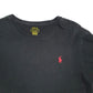 Mens Black Ralph Lauren Custom Fit Short Sleeve T Shirt