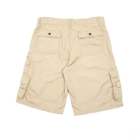 Modern Culture Beige Cargo Workwear Shorts W38