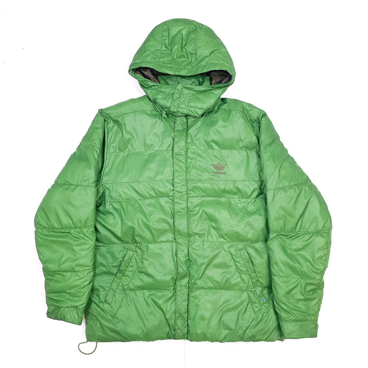 Mens Adidas Originals Puffer Jacket Green