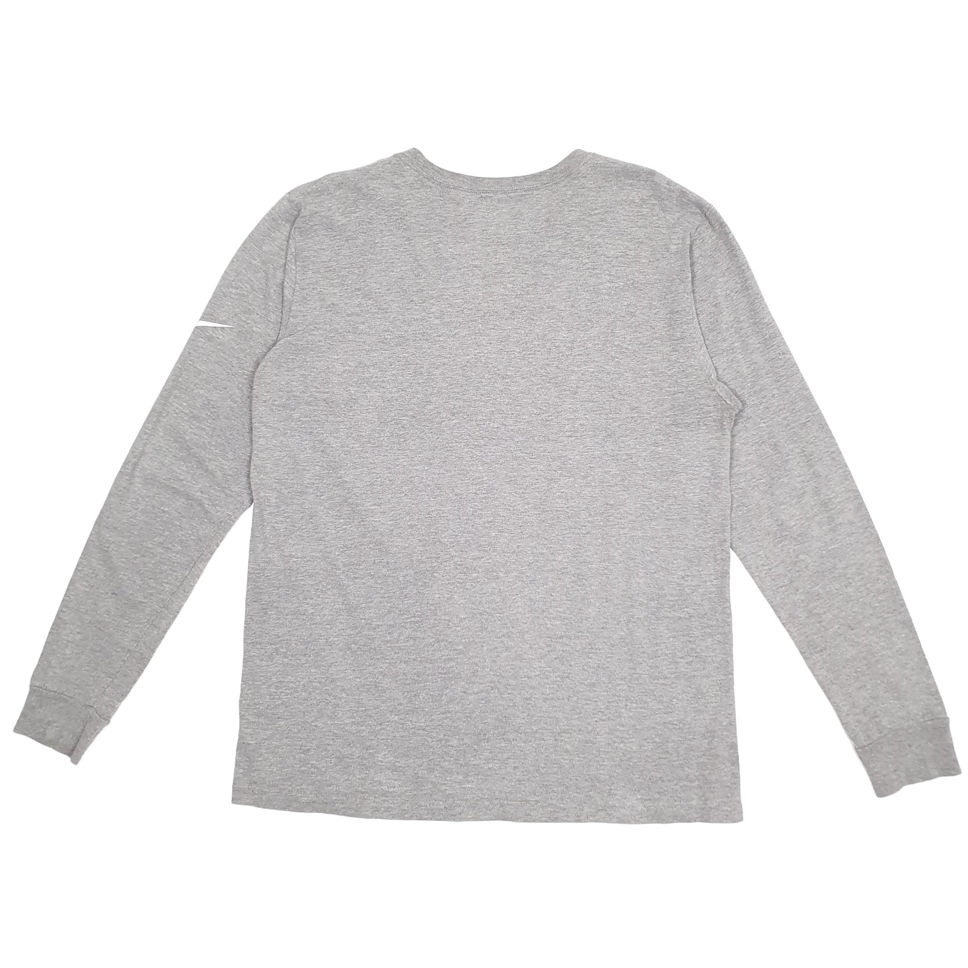 Nike Long Sleeve T Shirt Grey