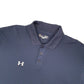 Under Armour Heat Gear Short Sleeve Polyester Polo Shirt Navy