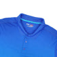 Fila Sport Golf Short Sleeve Polyester Polo Shirt Blue
