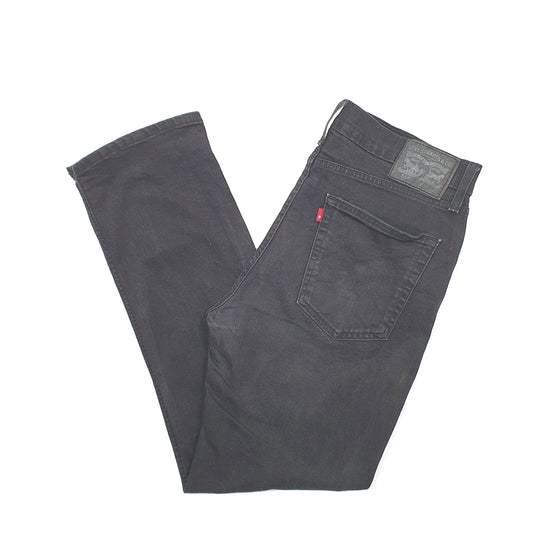 Levis 514 Straight Fit Jeans W36 L30 Black