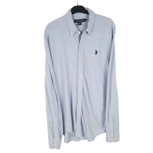 Mens Blue U.S Polo ASSN  Long Sleeve Shirt