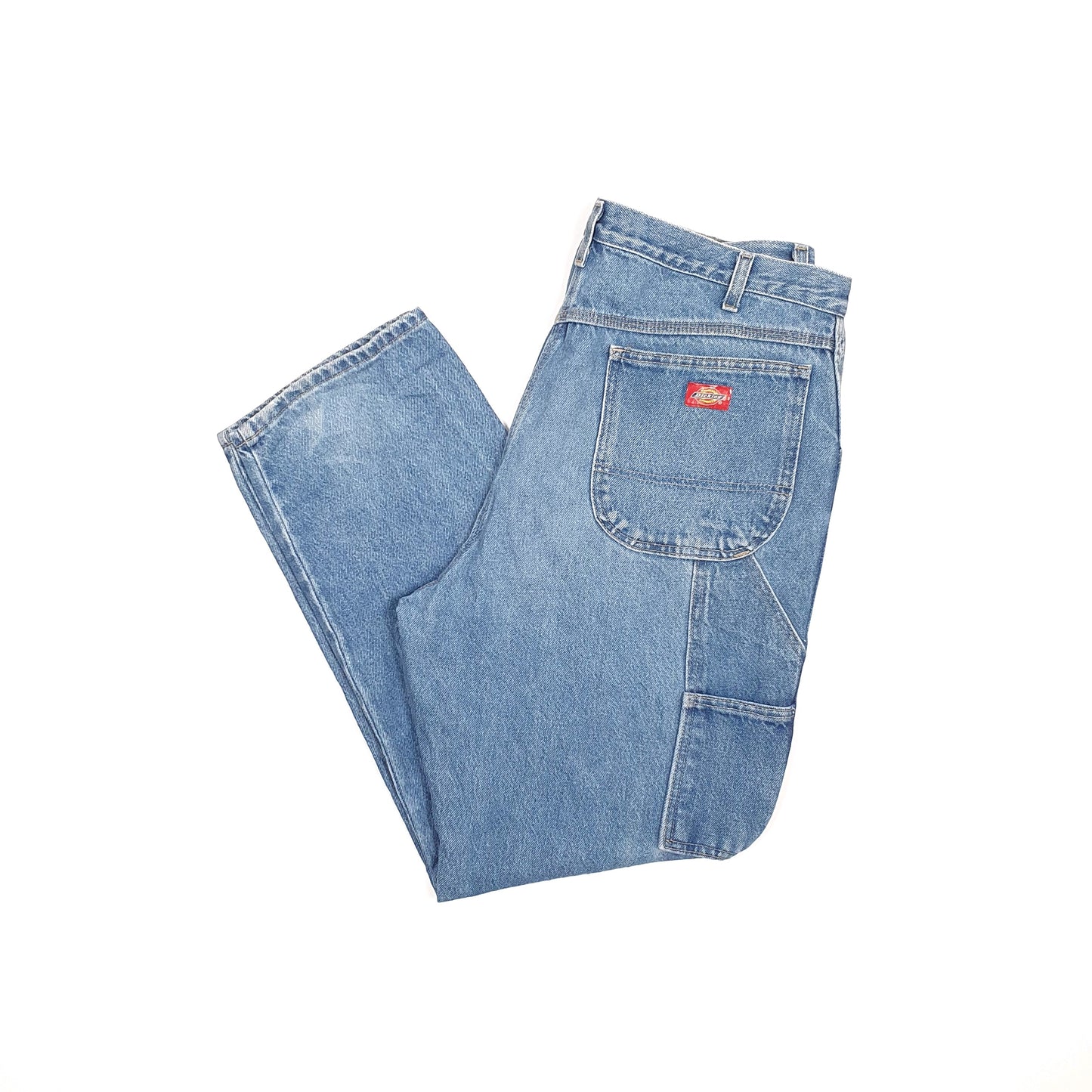 Dickies Casual Loose Fit Carpenter Jeans W38 L30 Blue