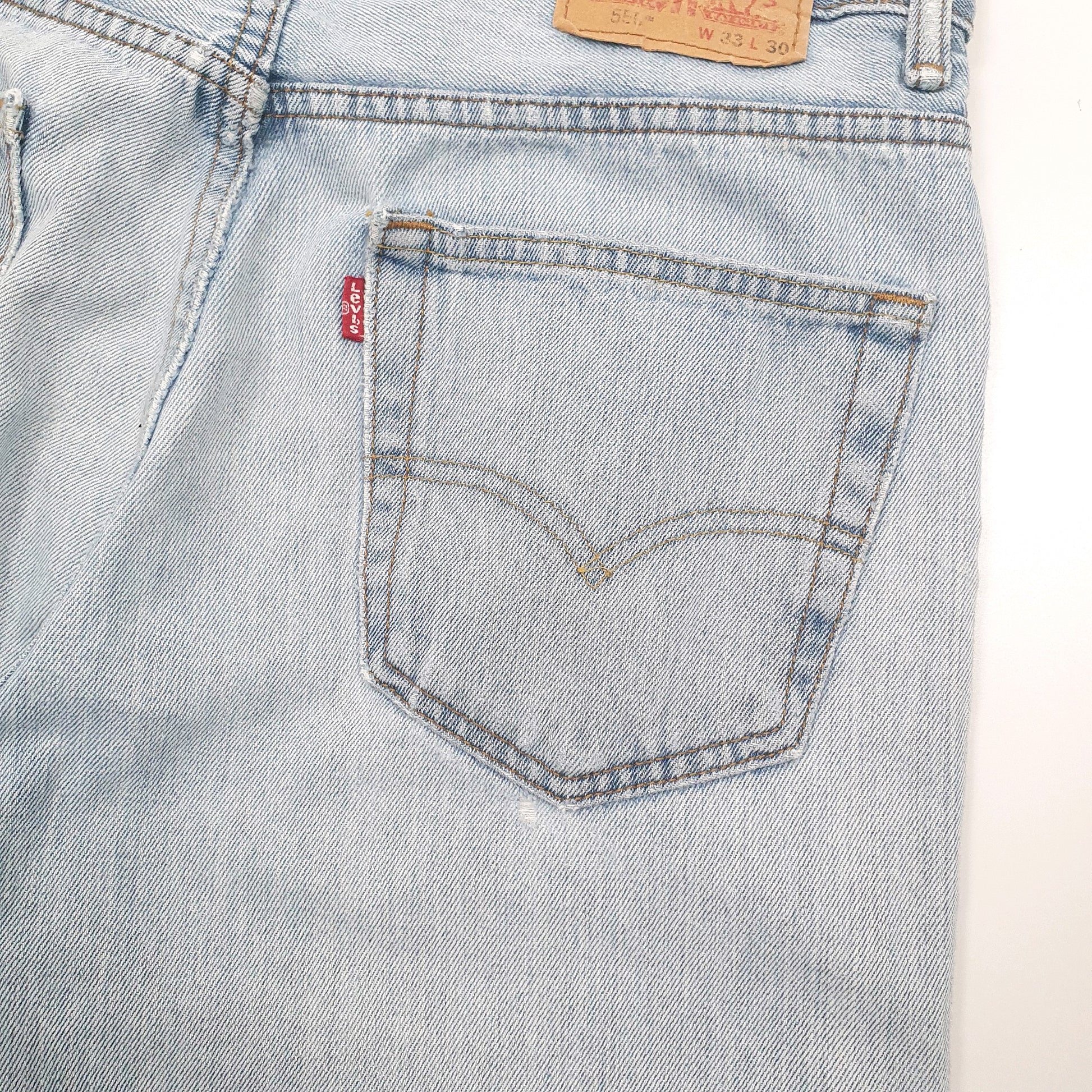 Levis 550 Relaxed Fit Jeans W33 L30 Blue