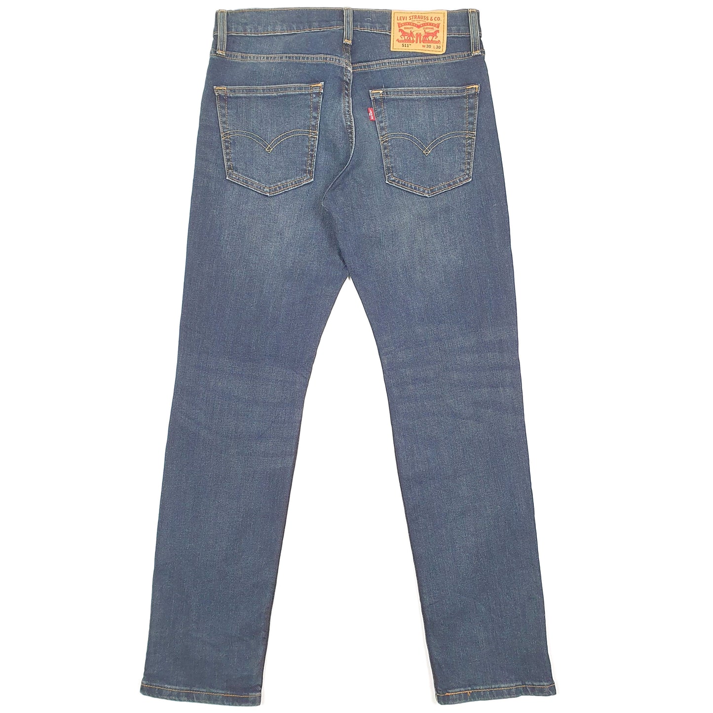 Levis 511 Slim Fit Jeans W30 L29 Blue