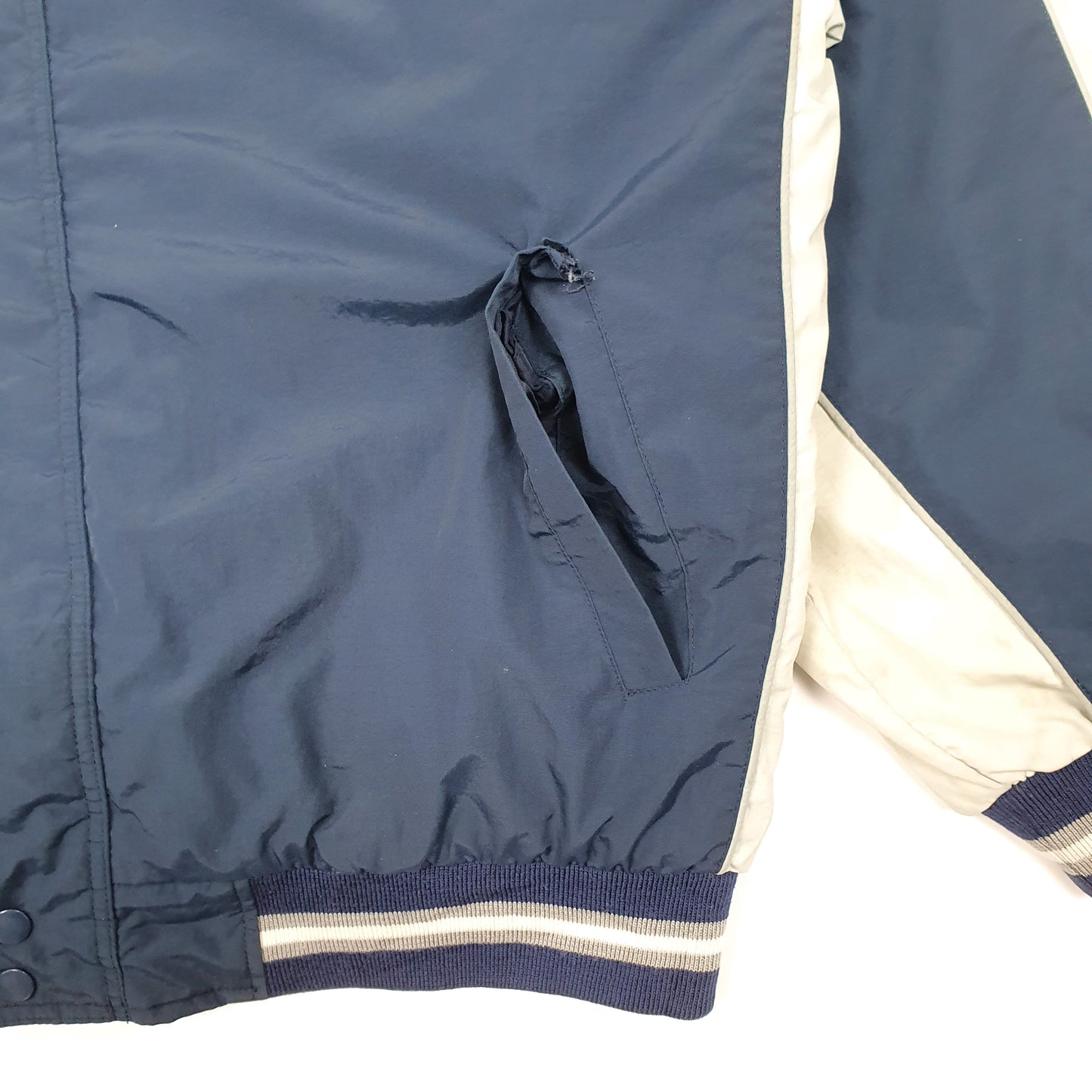 Mens Navy NFL New England Patriots  Coat