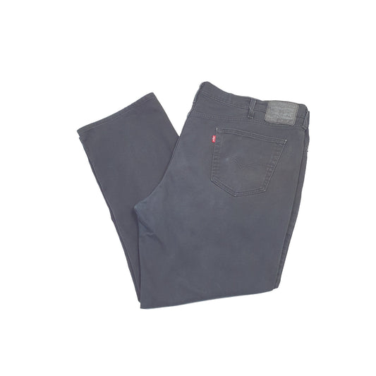 Levis 541 Tapered Fit Jeans W48 L30 Black