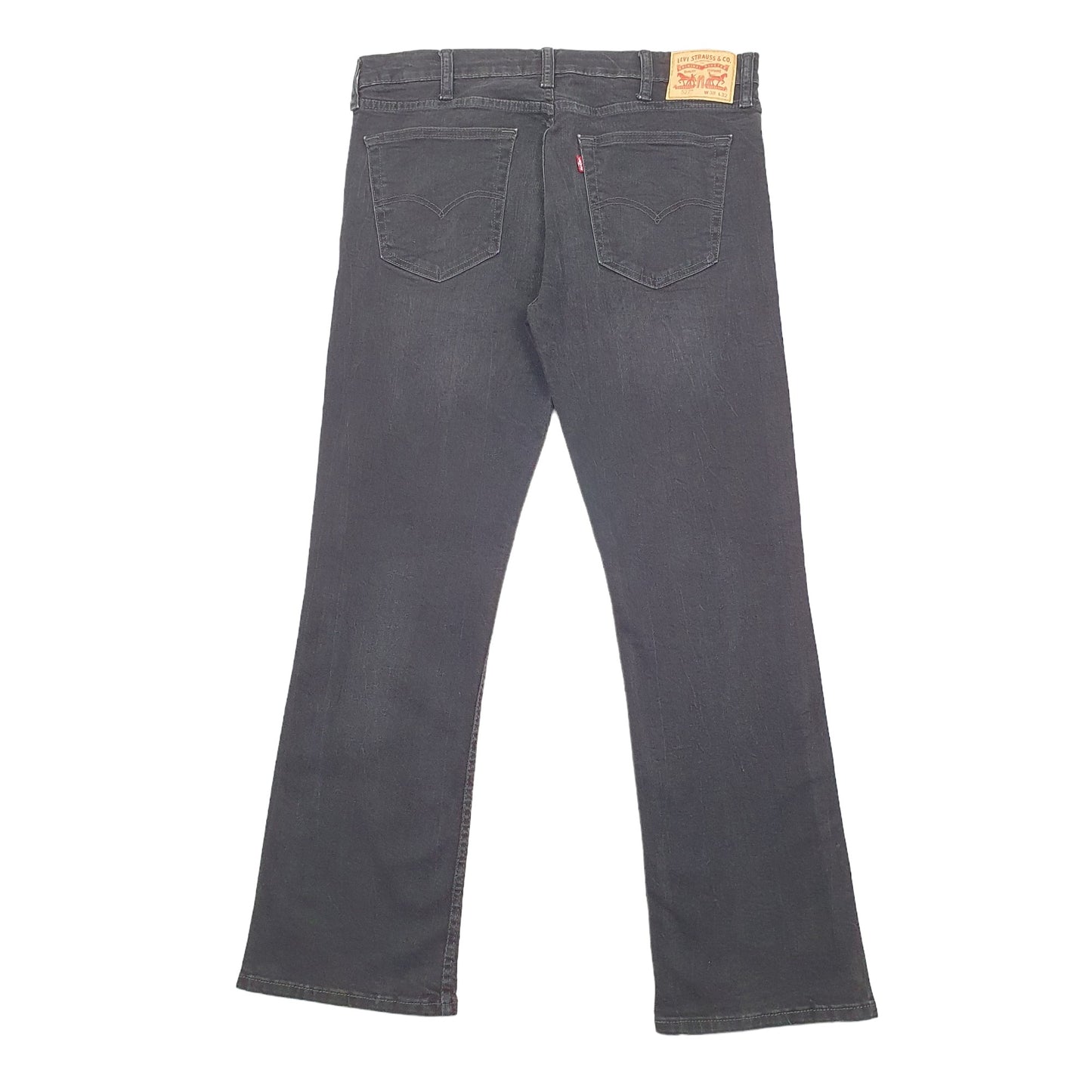 Levis 527 Bootcut Fit Jeans W38 L32 Black