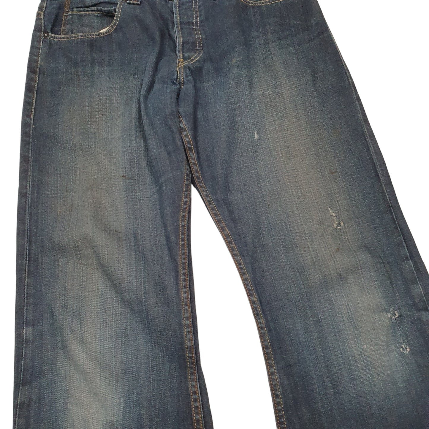 Mens Blue Levis 512 Casual JeansW34 L34