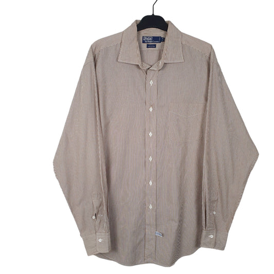 Mens Brown Ralph Lauren Polo Phillip Long Sleeve Shirt