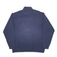 Mens Navy Fila  Quarter Zip Jumper