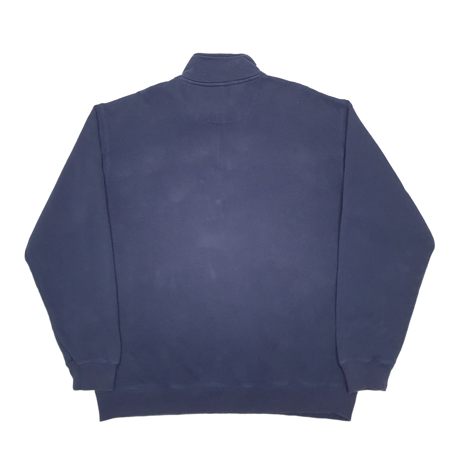 Mens Navy Fila  Quarter Zip Jumper